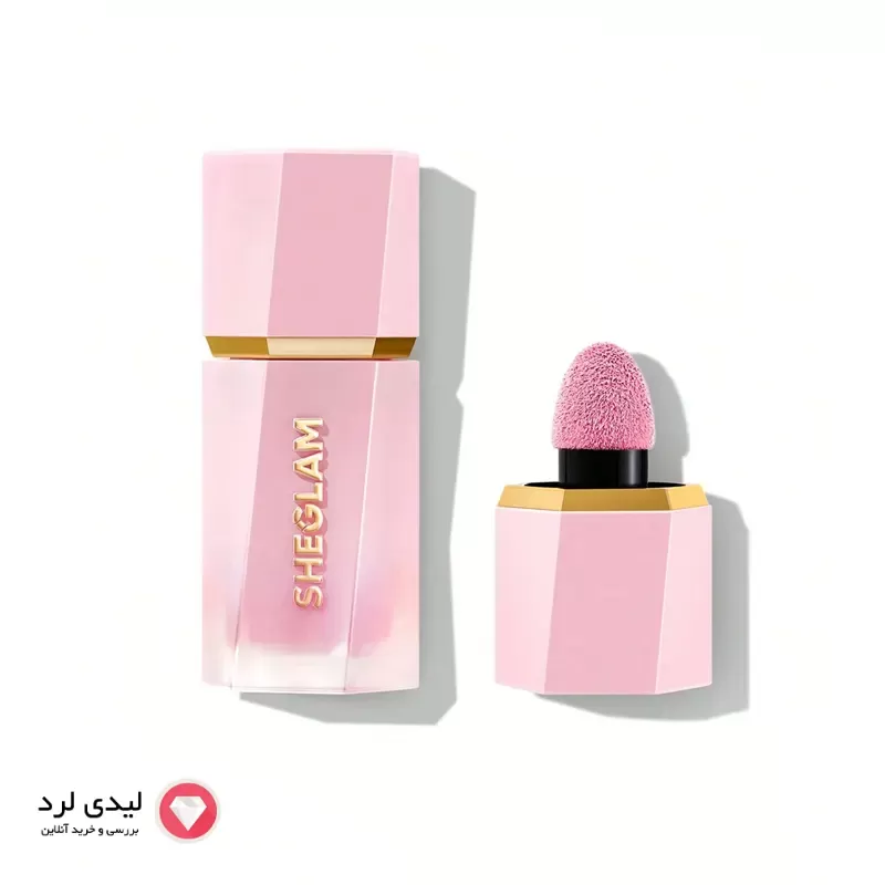 برای بزرگنمایی تصویر دوبار کلیک نمایید رژگونه مایع شیگلم رنگ PINK SLIP