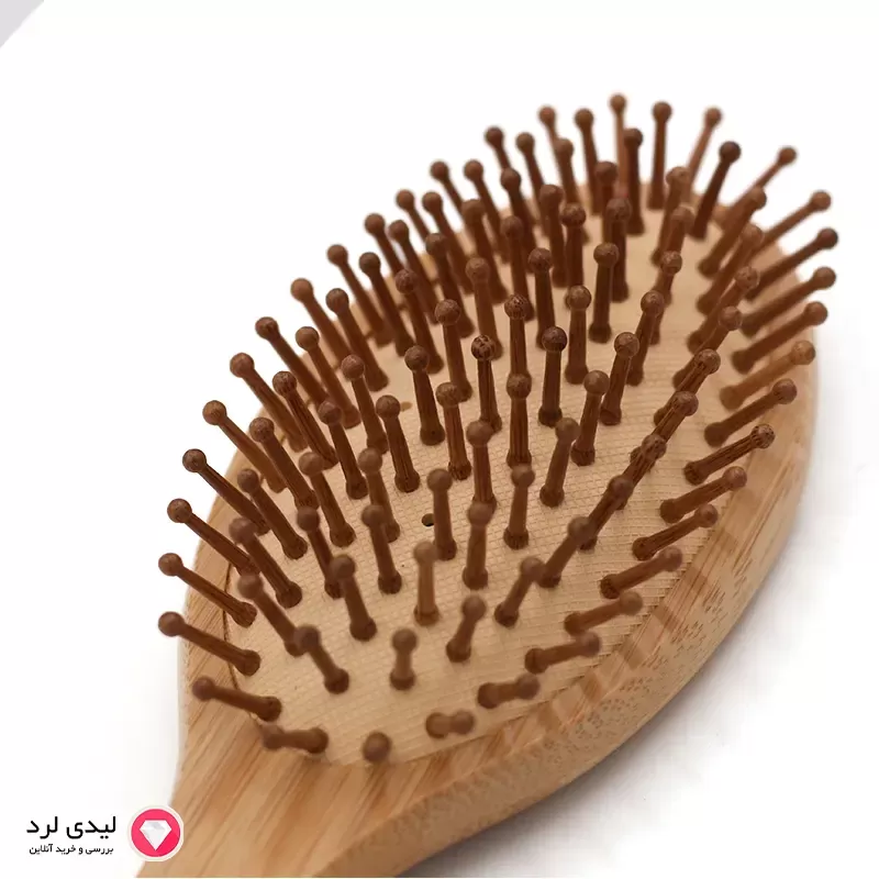 برای بزرگنمایی تصویر دوبار کلیک نمایید برس بامبو SUFFIX بیضی سایز متوسط مدل 105T