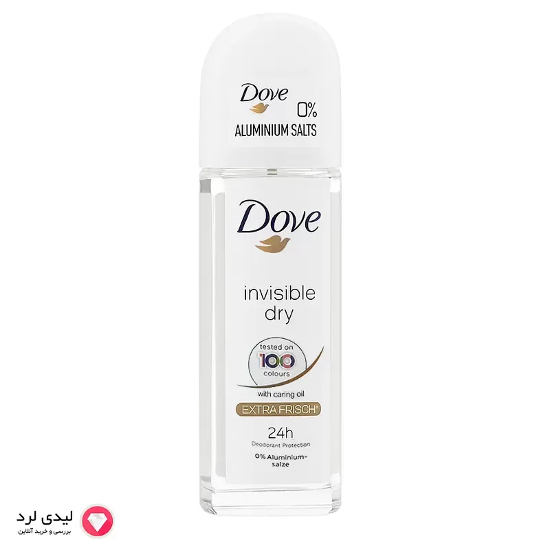 برای بزرگنمایی تصویر دوبار کلیک نمایید مام عطری 24 ساعته داو مدل INVISABLE DRY
