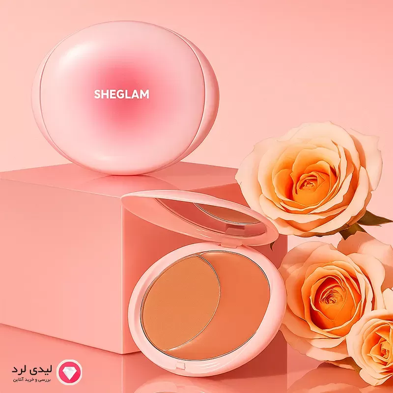 برای بزرگنمایی تصویر دوبار کلیک نمایید رژگونه مدل Cheek 2 Cheek Blush Duo رنگ Peach Juice شیگلم