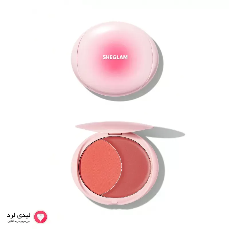 برای بزرگنمایی تصویر دوبار کلیک نمایید رژگونه مدل Cheek 2 Cheek Blush Duo رنگ cherry sorbet شیگلم