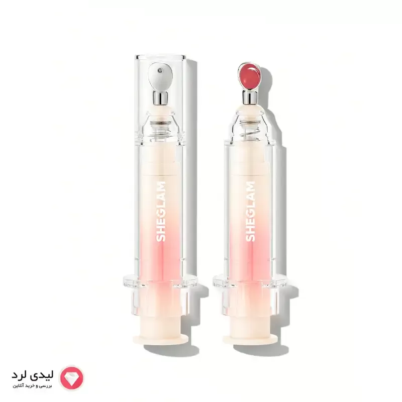 لیپ گلاس حجم دهنده شیگلم مدل Booster shine رنگ Pink Flamingo