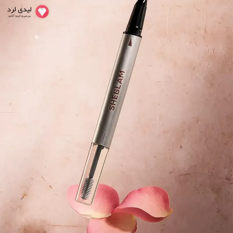 برای بزرگنمایی تصویر دوبار کلیک نمایید هاشور ابرو دو سر شیگلم Real Flow رنگ auburn