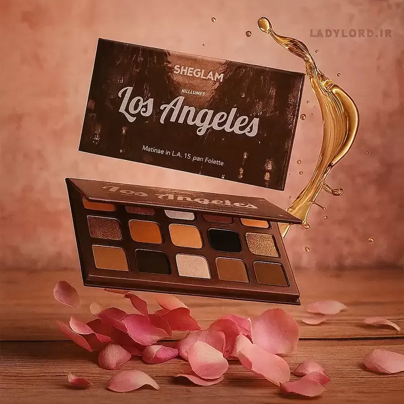 برای بزرگنمایی تصویر دوبار کلیک نمایید پالت سایه چشم 15 رنگ شیگلم مدل Matinée In L.A