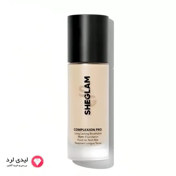 کرم پودر مات و بادوام شیگلم مدل COMPLEXION PRO رنگ LINEN حجم 30 میل