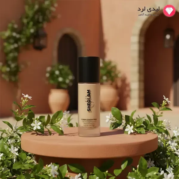 کرم پودر مات و بادوام شیگلم مدل COMPLEXION PRO رنگ LINEN حجم 30 میل