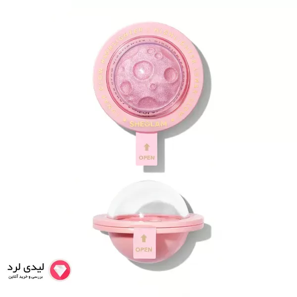 هایلایتر فضایی شیگلم مدل Lunar Glow رنگ Heart Galaxy (کهکشان)