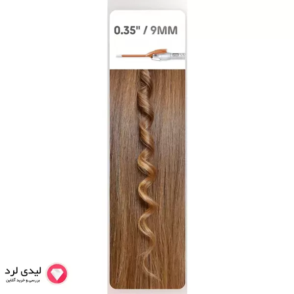 برای بزرگنمایی تصویر دوبار کلیک نمایید دستگاه فر مو ریز شیگلم مدل It-Curl Curling Iron سایز ۹ میلیمتر