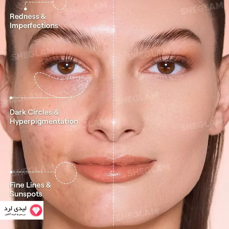 برای بزرگنمایی تصویر دوبار کلیک نمایید کوشن شیگلم مدل Lock & Go Long-Lasting Cushion Foundation رنگ SHELL