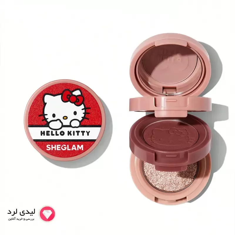 برای بزرگنمایی تصویر دوبار کلیک نمایید سایه چشم ۳ طبقه شیگلم کالکشن هلو کیتی مدل Sweetheart