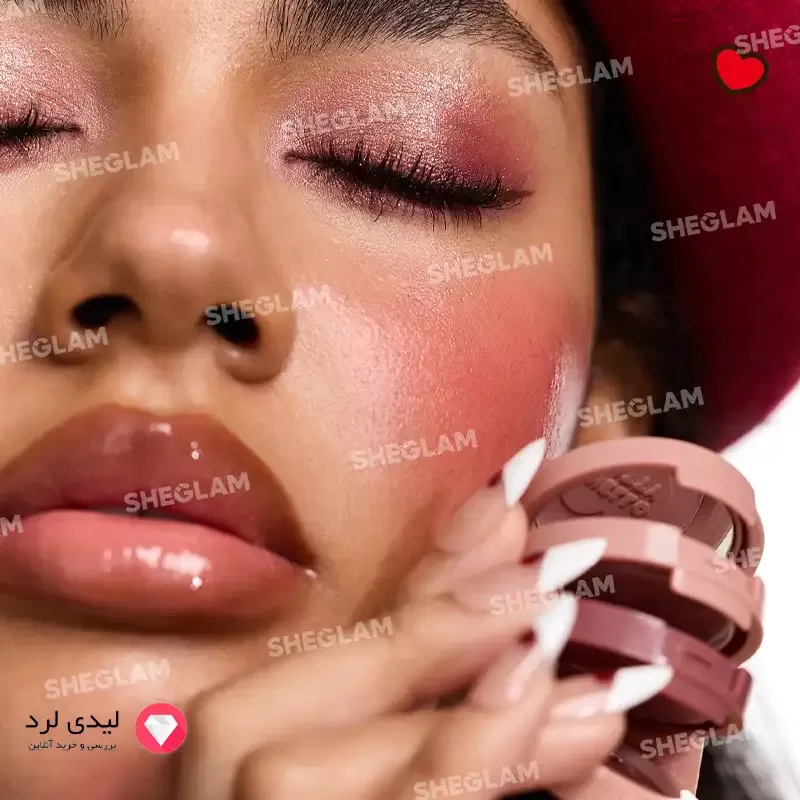 برای بزرگنمایی تصویر دوبار کلیک نمایید سایه چشم ۳ طبقه شیگلم کالکشن هلو کیتی مدل Sweetheart