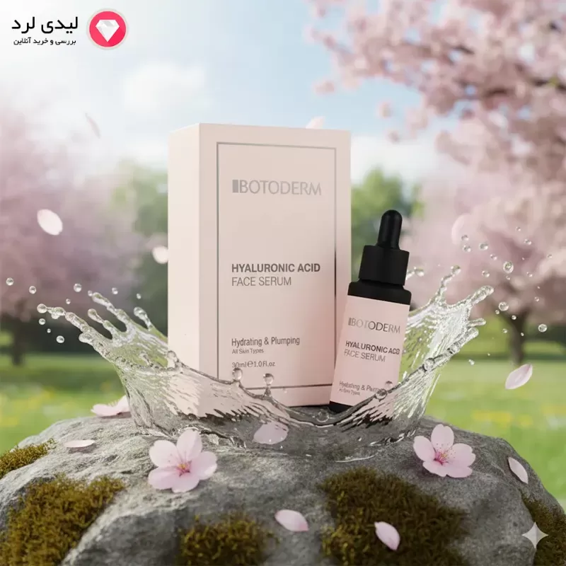 برای بزرگنمایی تصویر دوبار کلیک نمایید سرم مرطوب کننده هیالورونیک اسید بوتودرم 30 میلی لیتر