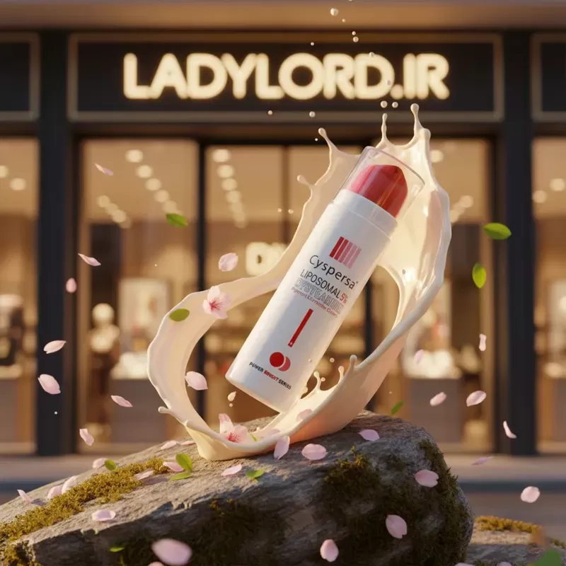 برای بزرگنمایی تصویر دوبار کلیک نمایید کرم ضد لک سیسپرسا مدل سیستئامین ۵۰ میلی لیتر