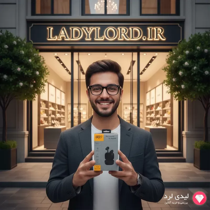 برای بزرگنمایی تصویر دوبار کلیک نمایید هندزفری بی سیم کیو سی وای مدل T13 مشکی