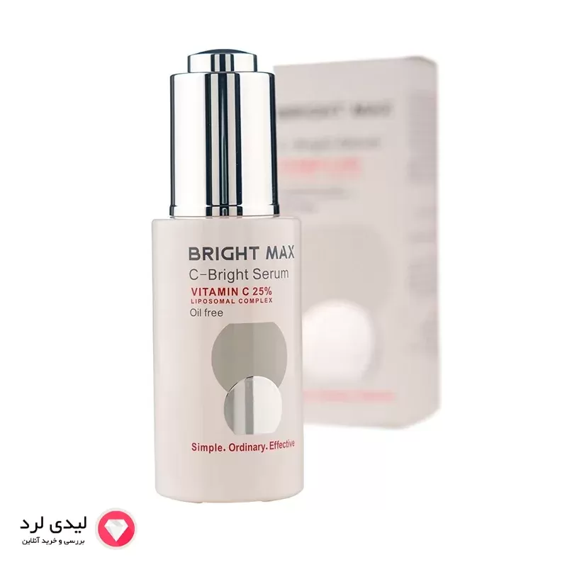 سرم روشن کننده برایت مکس مدل ویتامین C
