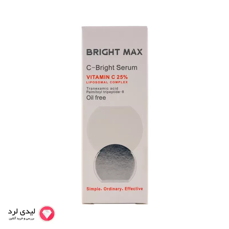 سرم روشن کننده برایت مکس مدل ویتامین C