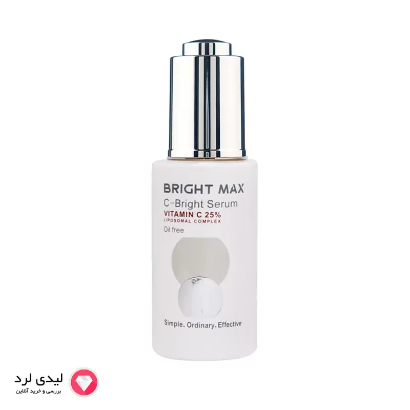 سرم روشن کننده برایت مکس مدل ویتامین C