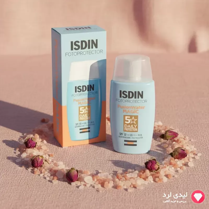 ضد آفتاب فوق العاده سبک فیوژن واتر مجیک ایزدین با SPF 50