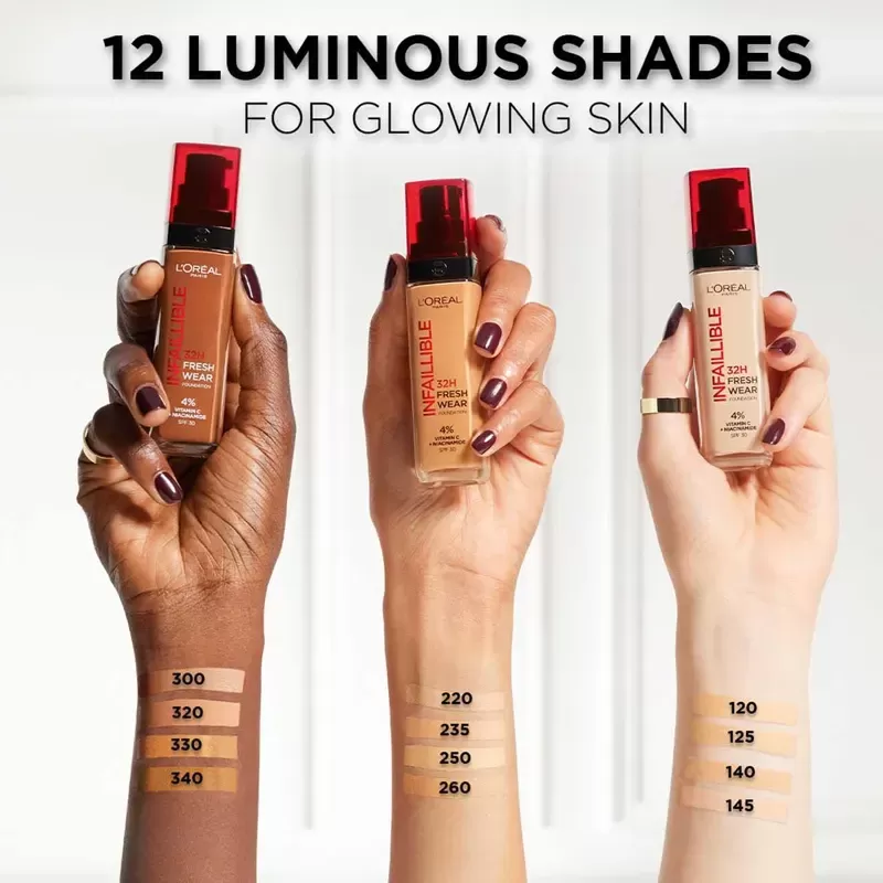 کرم پودر Fresh Wear لورآل Honey