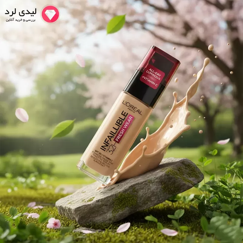 کرم پودر اینفالیبل ۳۲ ساعته لورآل ۲۳۵