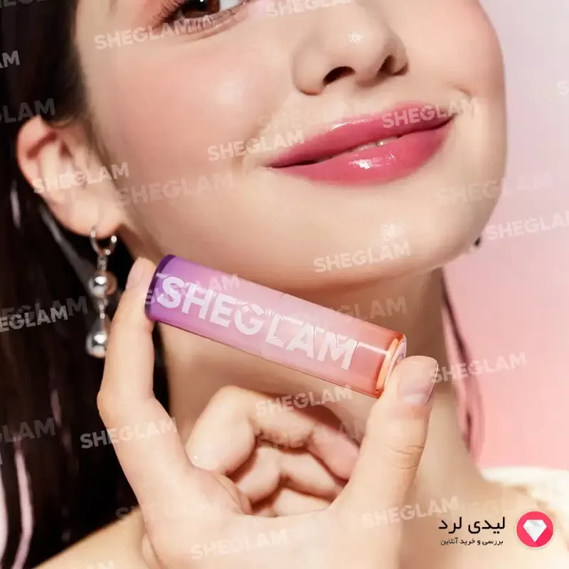 رژ لب براق و اکلیلی شیگلم مدل MIRROR KISS رنگ RULE BREAKER