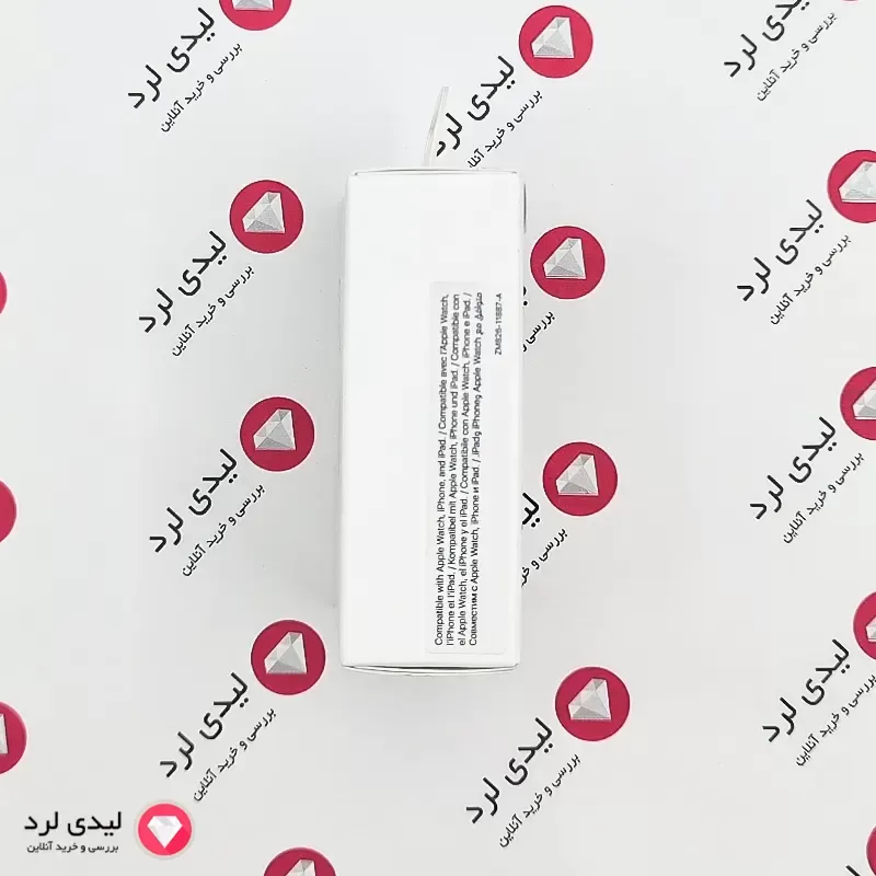 شارژر دیواری اپل 20 وات دو پین مدل Apple A2347 USB-C پارت نامبر ZM/A با گارانتی 18 ماهه شرکتی