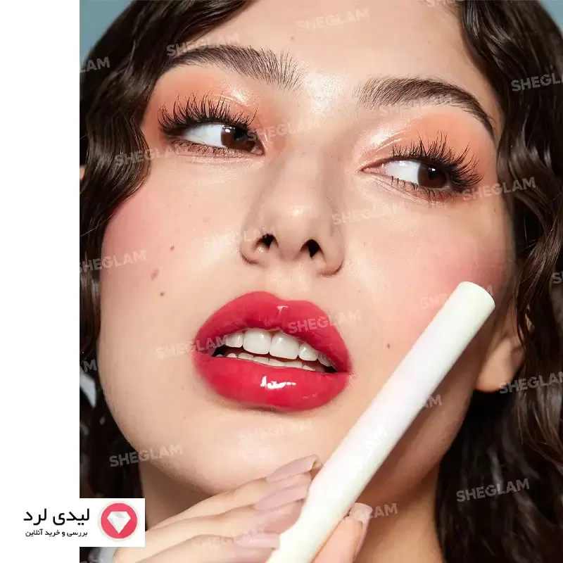 لیپ پلامپر (حجم‌دهنده لب) کلیکی شیگلم مدل شاین رنگ Hot Stuff