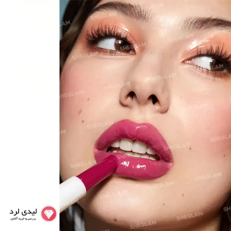 لیپ پلامپر (حجم‌دهنده لب) کلیکی شیگلم مدل شاین رنگ Spring Fever