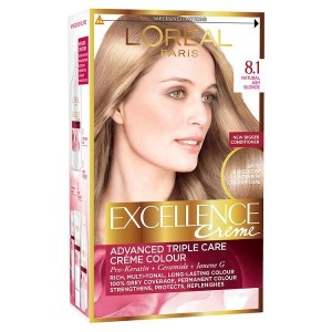 LOreal Excellence No 8.1 Hair Color Kit