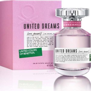 Benetton United Dreams Love Yourself Eau De Toilette for Women 80ml