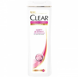 Clear Soft and Shiny Anti Dandruff Shampoo For Women 400ml