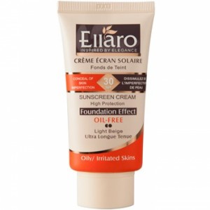 Ellaro Caramel Doux Sunscreen Cream SPF30 Light  beige