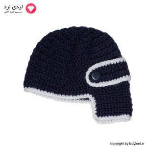 Knit hats  Baby boy blue-white color suitible for 1 to 1.5 years