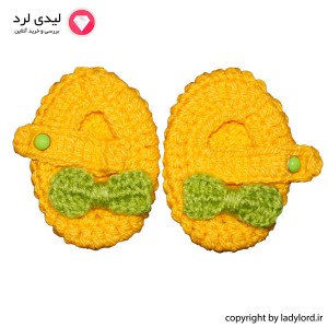 Knit Socks  Baby yellow-green color suitible for 1 to 1.5 years