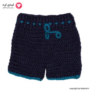 Knit Baby Shorts blue color suitible for 1 to 1.5 years