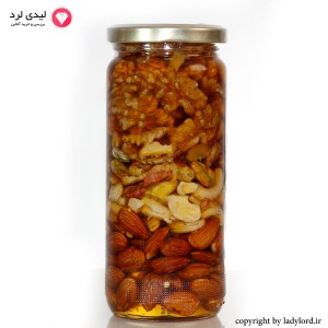 Honey with nuts  Special for bodybuilder 650 gr