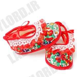 pooshkoa 1030 baby footwear red color