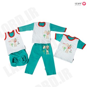 Capitan friends for ever in the jungle Baby Clothes Set