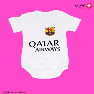 Baby Clothes FC barcelona football team design