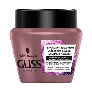 Repair 2In1 Gliss Hair Mask Schwarzkopf