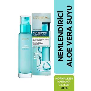 L'Oreal Paris Moisture Therapy Aloe Vera Juice Normal to Combination Skin Cream 70 Ml C3