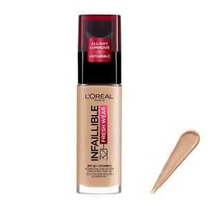 L'Oreal Paris Infallible 32H Foundation, 125 Natural Rose, 30 ml