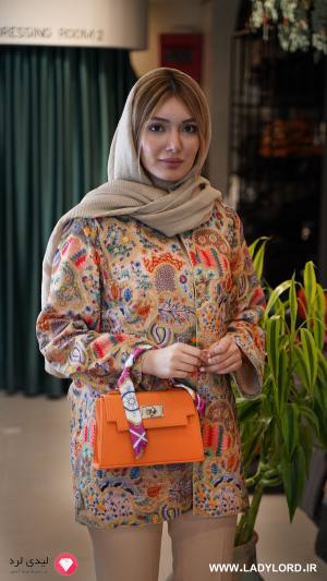 مانتو vip سرمه دوزی ماهوت