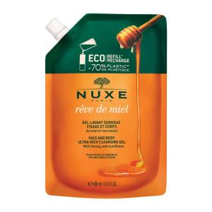 -20% Nuxe Eco Refill Rich Washing Gel 400ml Reve De Miel Nuxe