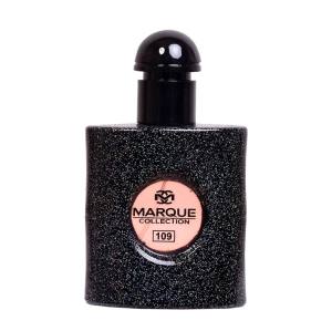 مینی ادکلن طرح Black Opium برند MARQUE شماره 109 حجم 25 میلی لیتر