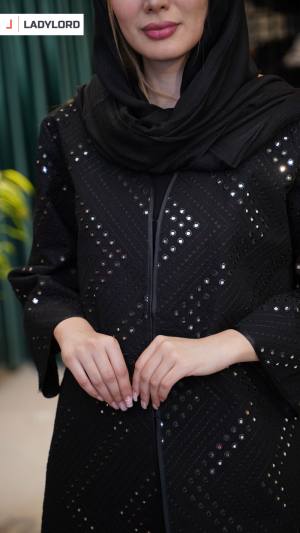 مانتو زنانه مدل آینه کاری نایس مدا