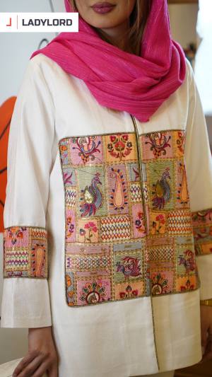 مانتو کتی زنانه ترک طرح گیتی کد 004