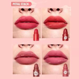 رژ  لب 4 طبقه شیگلم  مدل MEGA LIP STACKS رنگ BARE STACK