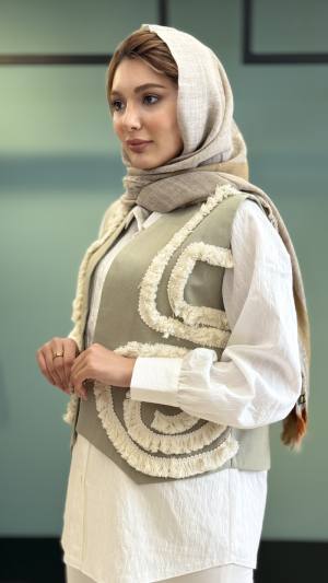 وست و شومیز لنین ریش دار طرح سلما کد 1914