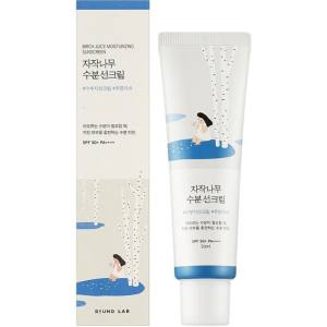 کرم ضد آفتاب مرطوب کننده راندلب Round Lab مدل birch juice حجم 50 میلی لیتر